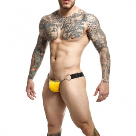 DNGEON SNAP JOCKSTRAP - AMARILLO TALLA U